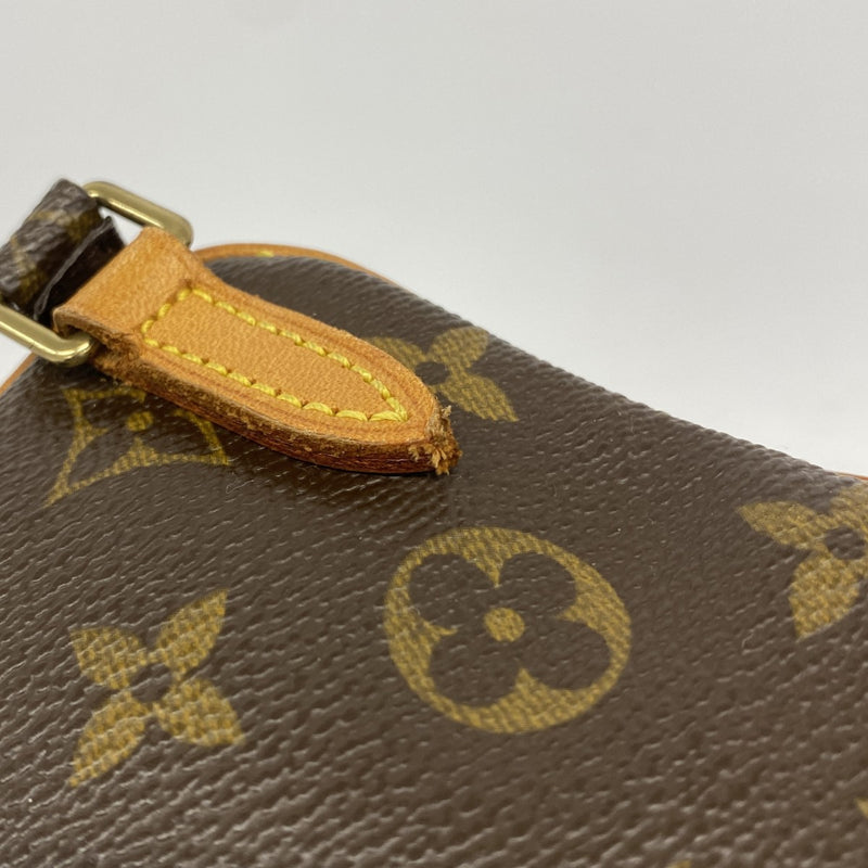 【6fc3298】ルイヴィトン ショルダーバッグ モノグラム ポシェットマルリーバンドリエール M51828 ブラウン【中古】レディース