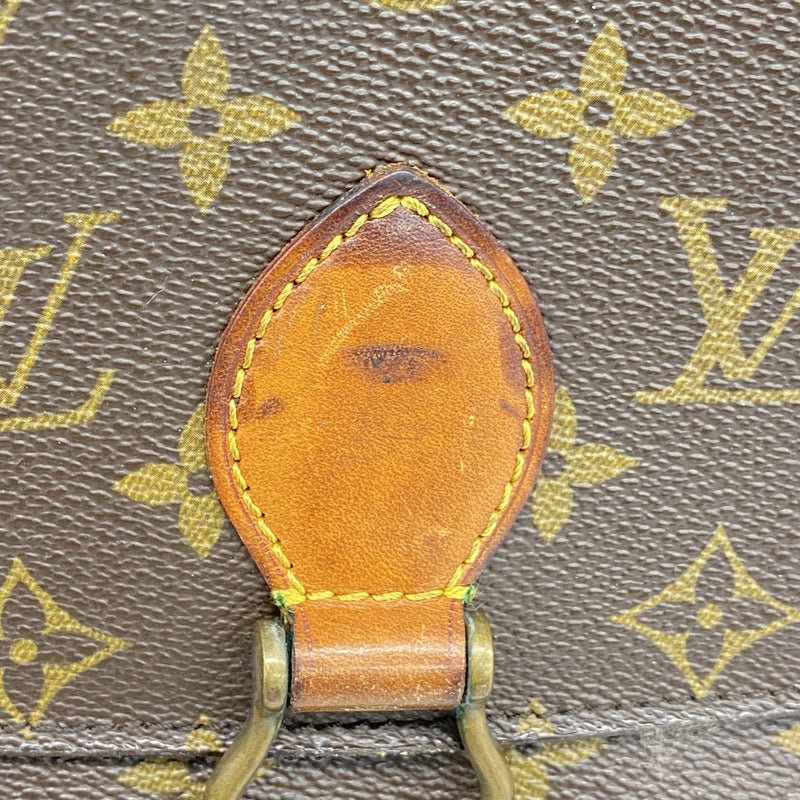 【6fc3314】ルイヴィトン ショルダーバッグ モノグラム サンクルーPM M51244 ブラウン【中古】レディース