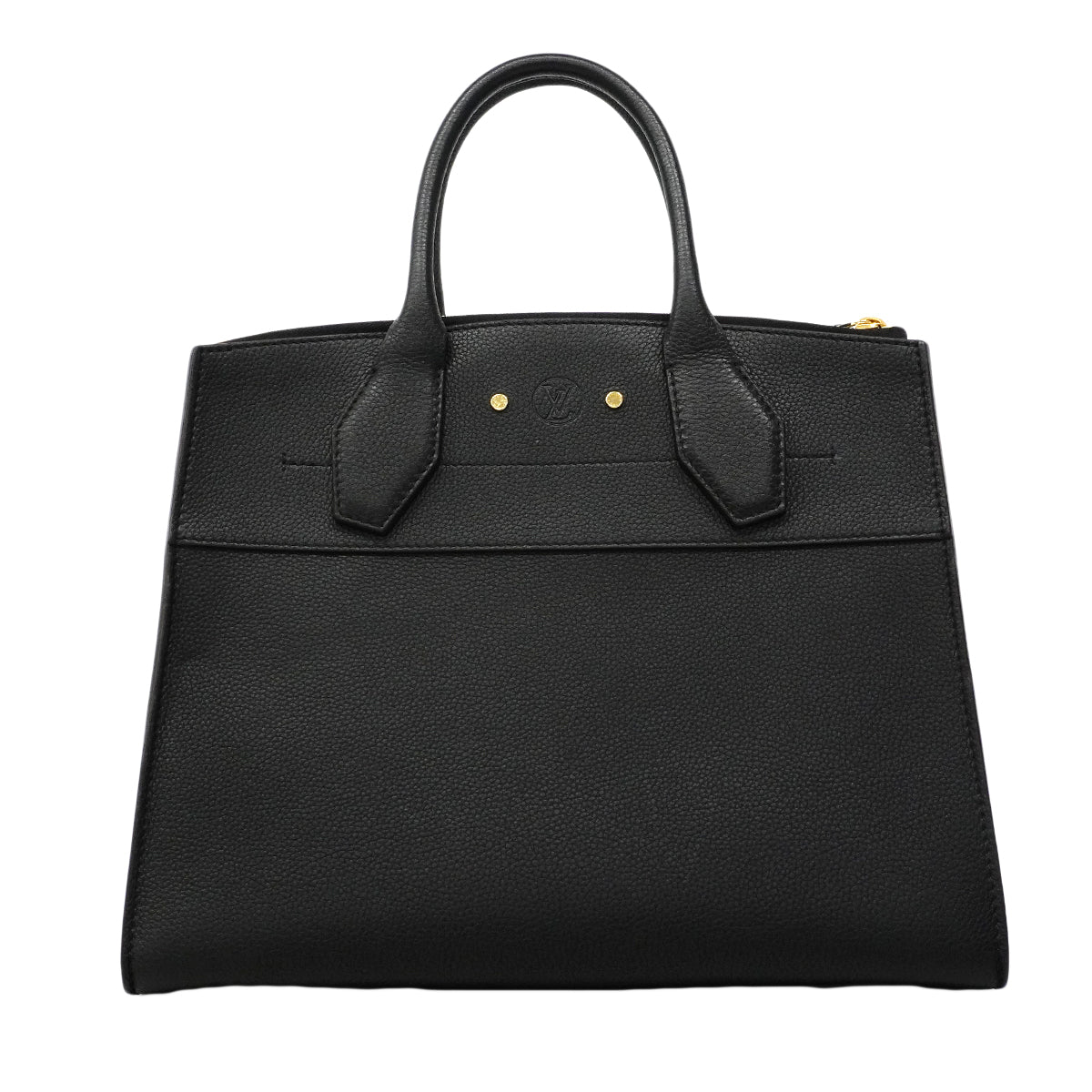【6fc3325】ルイヴィトン ハンドバッグ トリヨン シティスティーマ－MM M53015 ノワール 2wayバッグ【中古】レディース