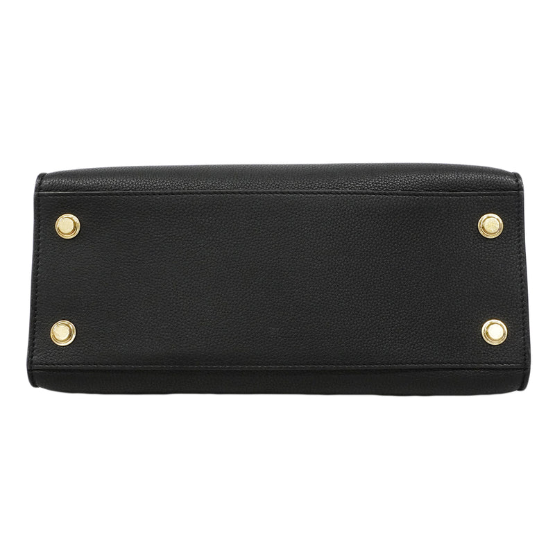 【6fc3325】ルイヴィトン ハンドバッグ トリヨン シティスティーマ－MM M53015 ノワール 2wayバッグ【中古】レディース