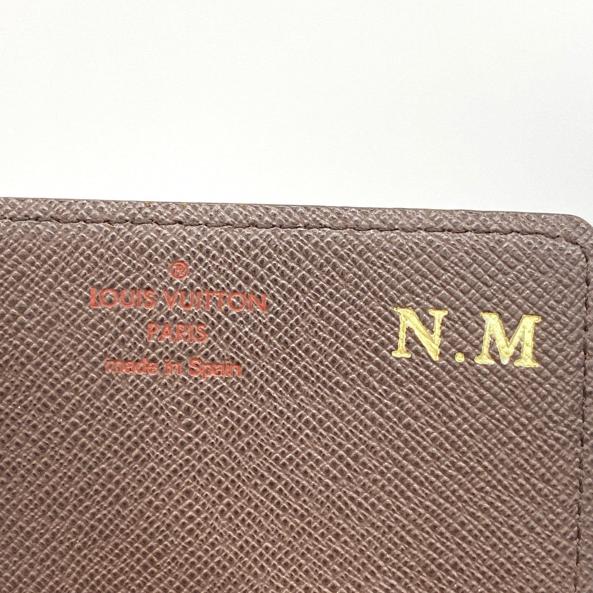 【6fc3338-k】ルイヴィトン カードケース ダミエ アンヴェロップカルトドゥヴィジット N62920 エベヌ【中古】メンズ レディース ユニセックス
