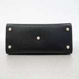 【6fc3346】グッチ ハンドバッグ ソーホー 607722 レザー ブラック シャンパンゴールド金具 2wayバッグ【中古】レディース