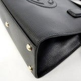 【6fc3346】グッチ ハンドバッグ ソーホー 607722 レザー ブラック シャンパンゴールド金具 2wayバッグ【中古】レディース