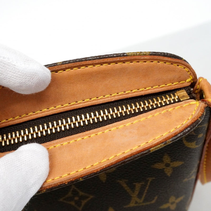 【6fc3352】ルイヴィトン ショルダーバッグ モノグラム ドルーオ M51290 ブラウン【中古】レディース