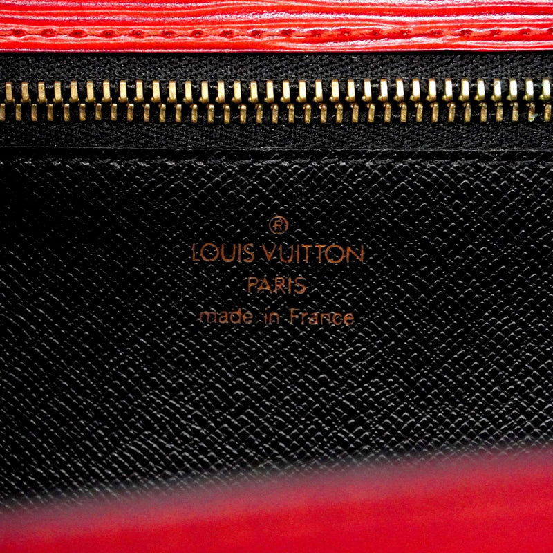 【6fc3353】ルイヴィトン ハンドバッグ エピ モンソー M52127 カスティリアンレッド 2wayバッグ【中古】レディース