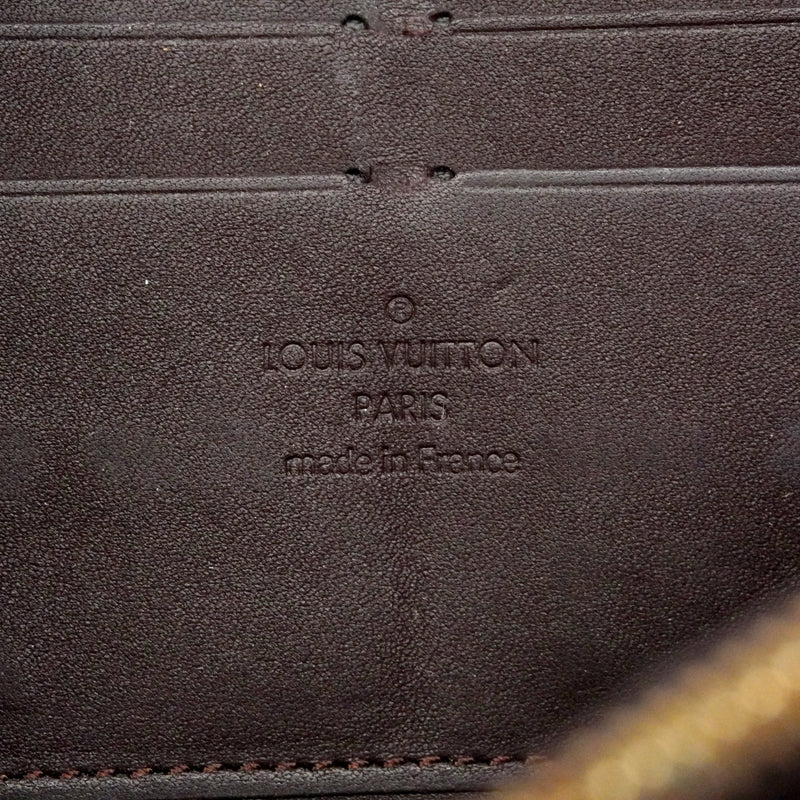 【6fc3354】ルイヴィトン 長財布 ヴェルニ ジッピーウォレット M93522 アマラント【中古】レディース