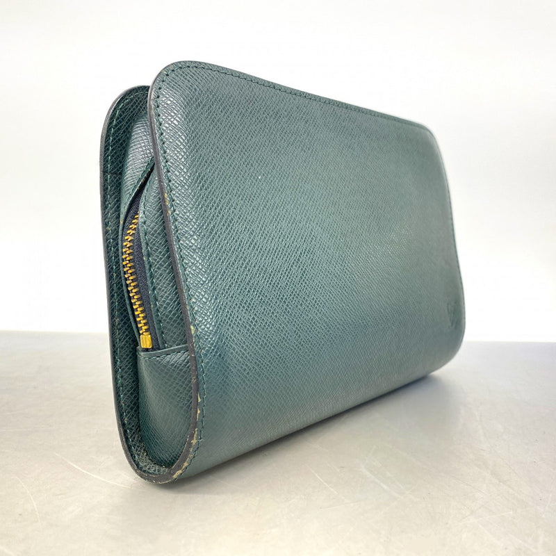【6fc3369】ルイヴィトン クラッチバッグ タイガ バイカル M30184 エピセア【中古】メンズ