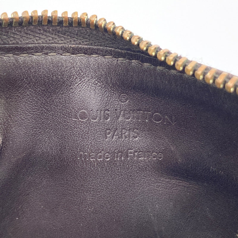 【6fc3374】ルイヴィトン コインケース ヴェルニ ポシェットクレNM M93557 アマラント【中古】レディース
