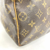 【6fc3377】ルイヴィトン ハンドバッグ モノグラム スピーディ35 M41107 ブラウン【中古】レディース