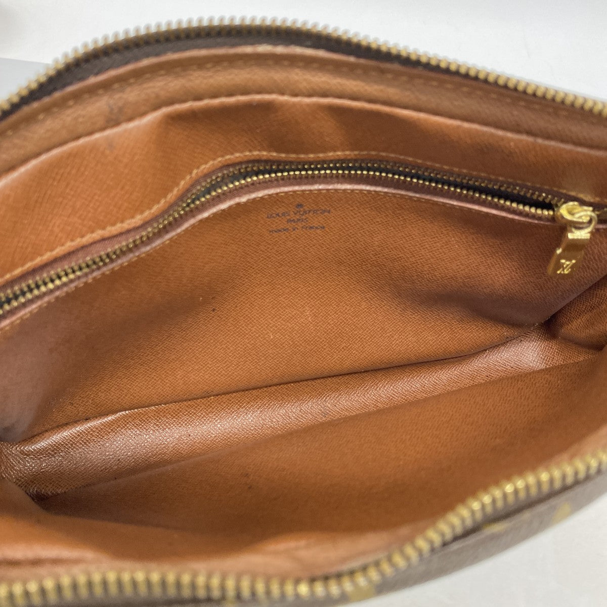 【6fc3381】ルイヴィトン クラッチバッグ モノグラム マルリードラゴンヌGM M51825 ブラウン【中古】メンズ