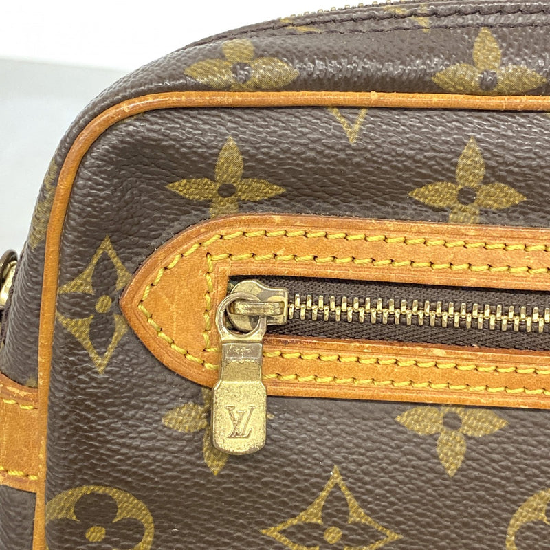 【6fc3381】ルイヴィトン クラッチバッグ モノグラム マルリードラゴンヌGM M51825 ブラウン【中古】メンズ