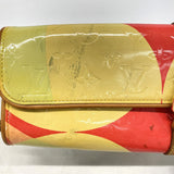 【6fc3382】ルイヴィトン ショルダーバッグ ヴェルニ ポシェットフルール M91118 イエロー マルチカラー【中古】レディース