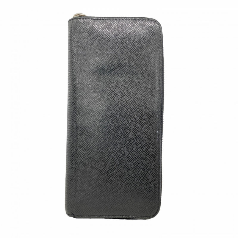 【6fc3383】ルイヴィトン 長財布 タイガ ジッピーウォレットヴェルティカル M30503 ノワール【中古】メンズ