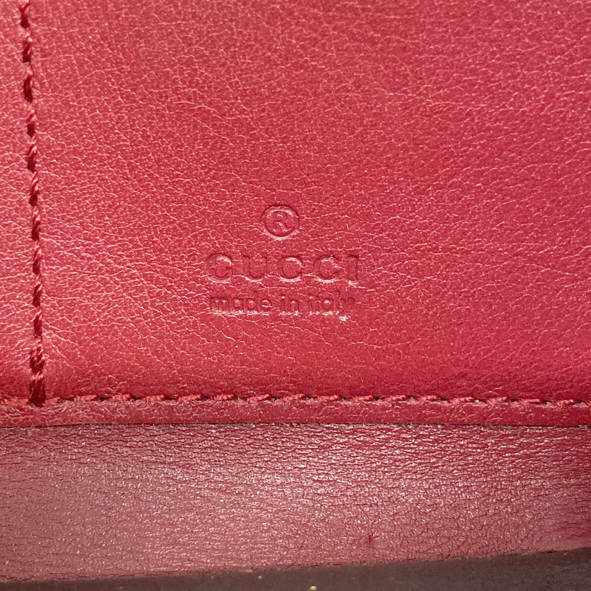 【6fc3384】グッチ 長財布 GGキャンバス 295671 キャンバス ベージュ レッド シャンパンゴールド金具【中古】レディース