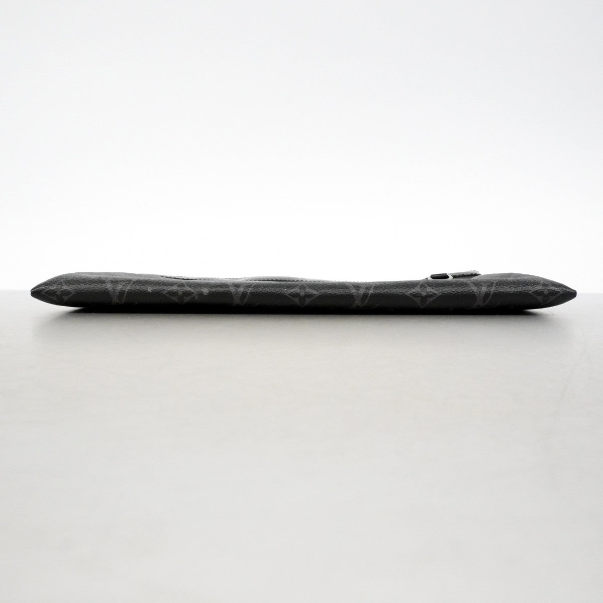 【6fc3413】ルイヴィトン クラッチバッグ モノグラム・エクリプス ポシェットディスカバリー M62291 ブラック【中古】メンズ
