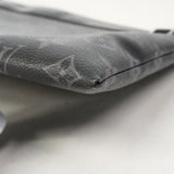 【6fc3413】ルイヴィトン クラッチバッグ モノグラム・エクリプス ポシェットディスカバリー M62291 ブラック【中古】メンズ