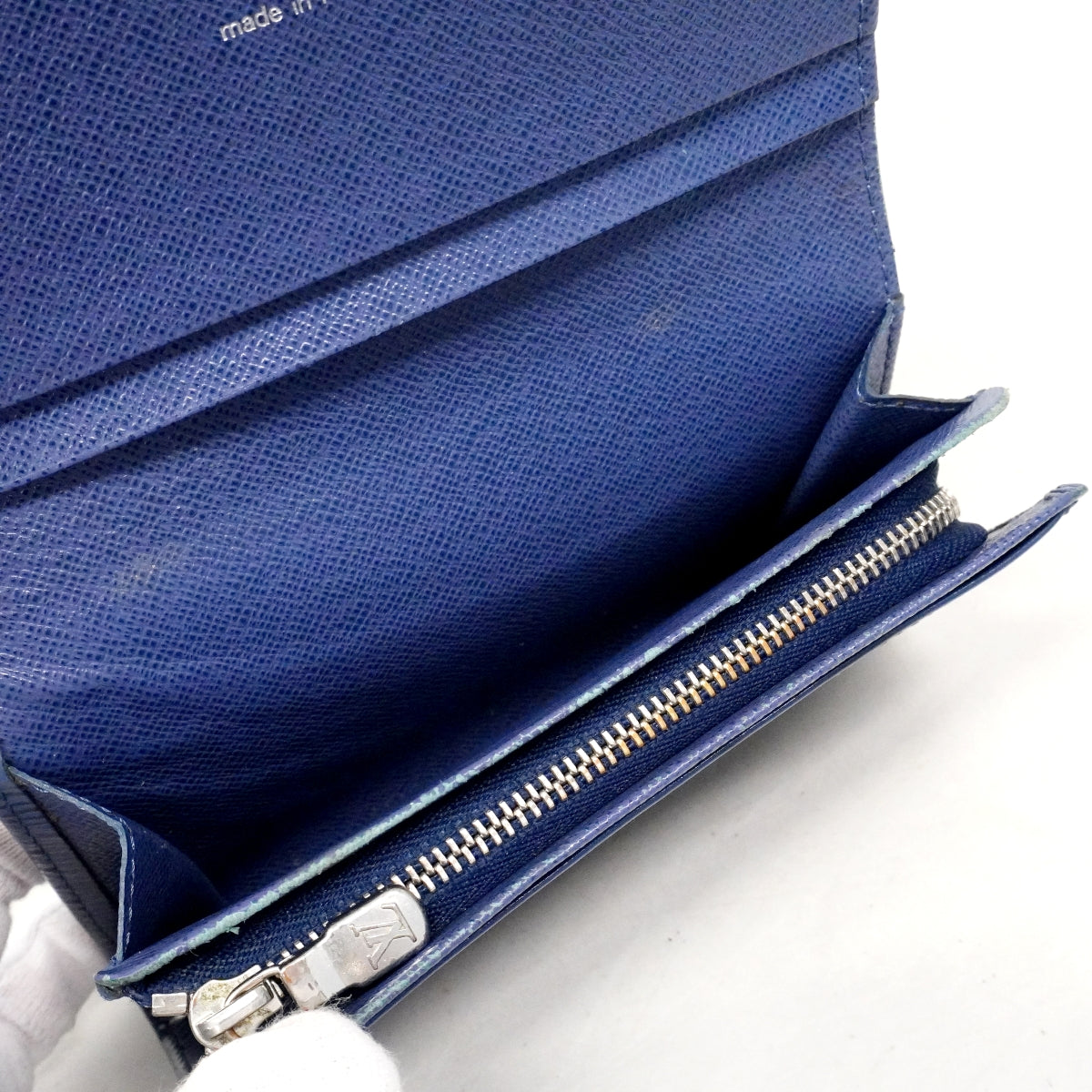 【6fc3415】ルイヴィトン 財布 エピ ポルトモネビエトレゾール M6350G ミルティーユ【中古】レディース