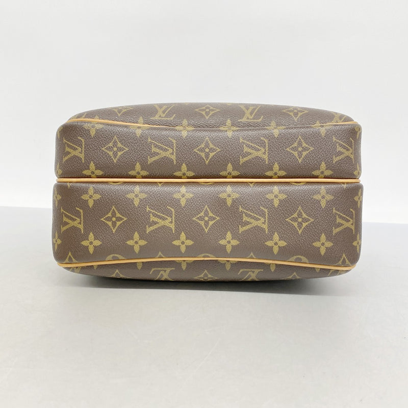 【6fc3427】ルイヴィトン ショルダーバッグ モノグラム リポーターPM M45254 ブラウン【中古】レディース