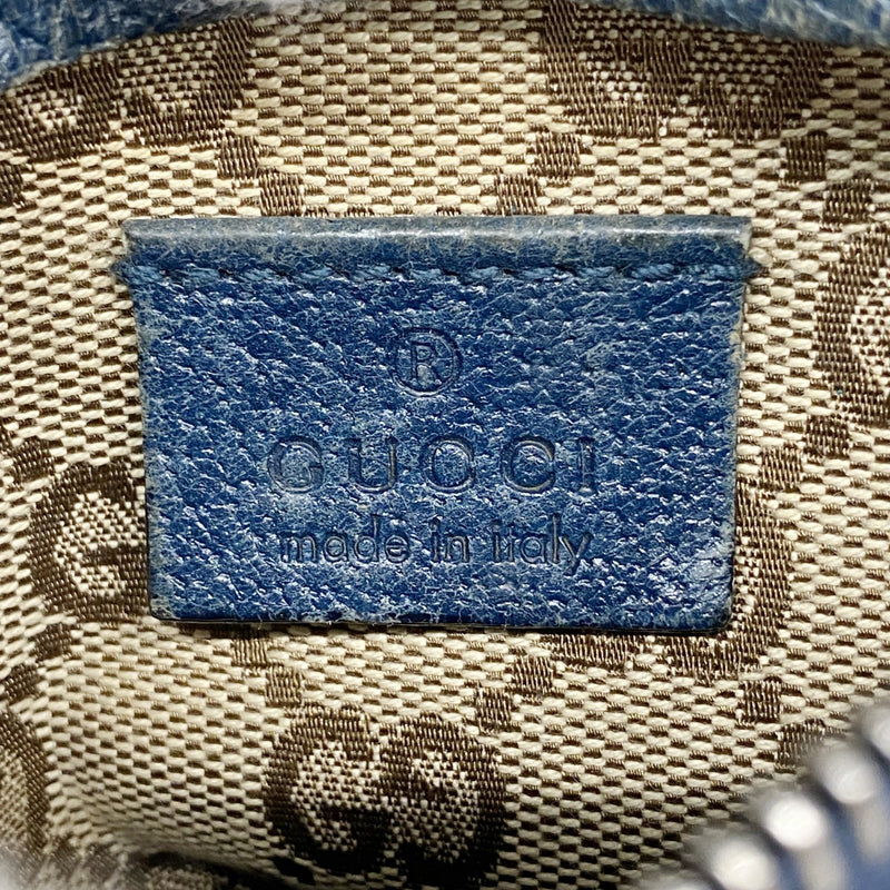 【6fc3441】グッチ ウエストバッグ GGキャンバス 28566 キャンバス ブラウン シルバー金具【中古】メンズ レディース ユニセックス
