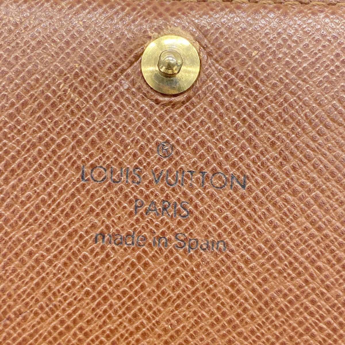 【6fc3475】ルイヴィトン 財布 モノグラム ポルトフォイユトレゾール M61736 ブラウン【中古】レディース