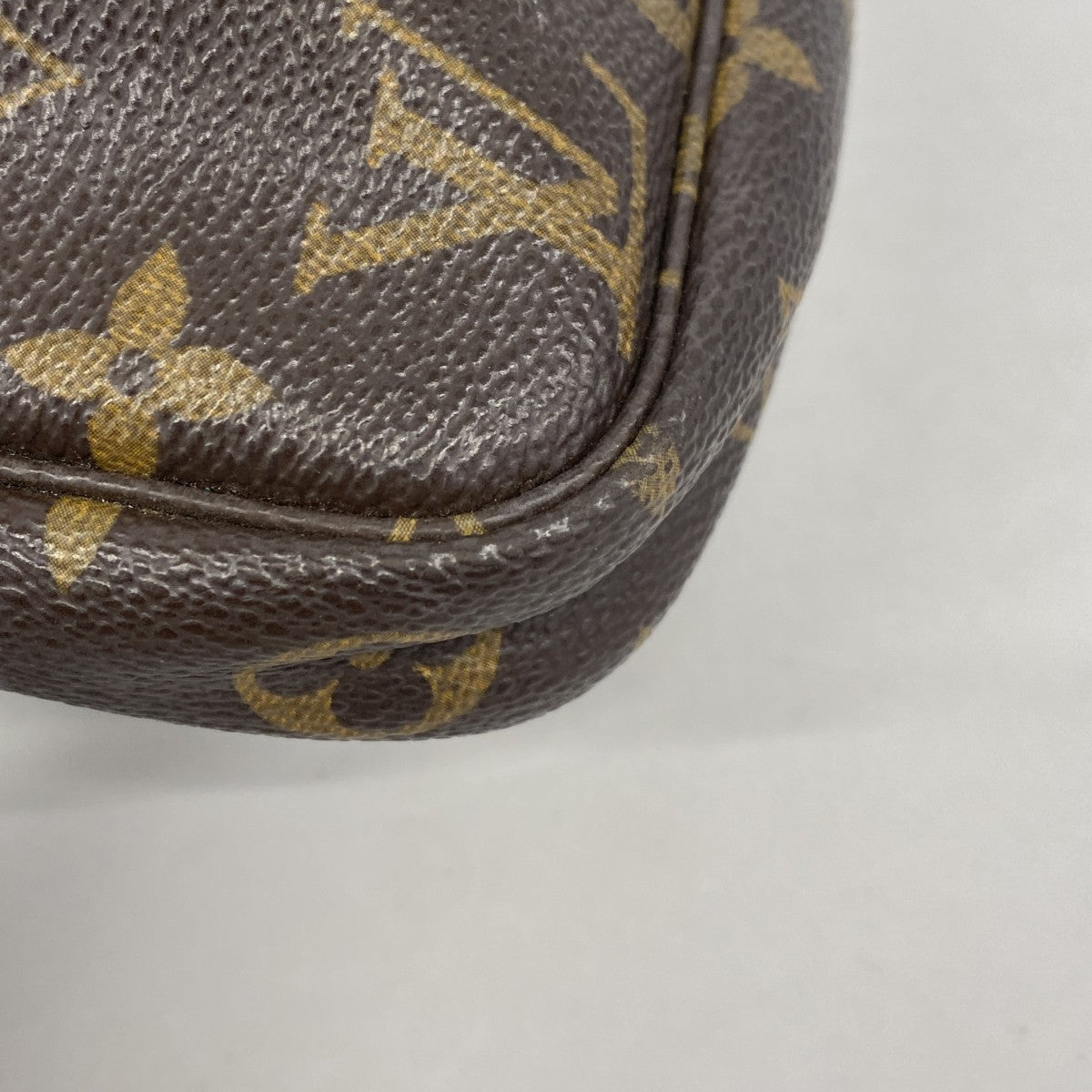 【6fc3482】ルイヴィトン ポーチ モノグラム ポシェットアクセソワール M51980 ブラウン【中古】レディース