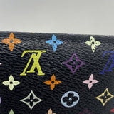 【6fc3485】ルイヴィトン キーケース モノグラム・マルチカラー ミュルティクレ4 M93732 ノワール/グルナード【中古】メンズ レディース ユニセックス