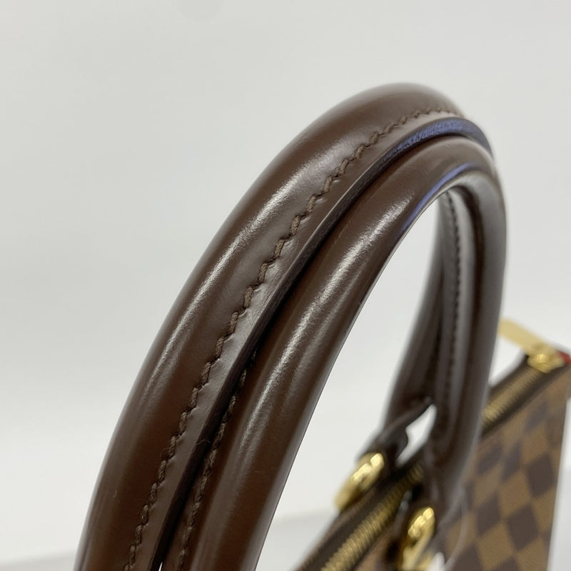 【6fc3490】ルイヴィトン ハンドバッグ ダミエ サレヤPM N51183 エベヌ【中古】レディース