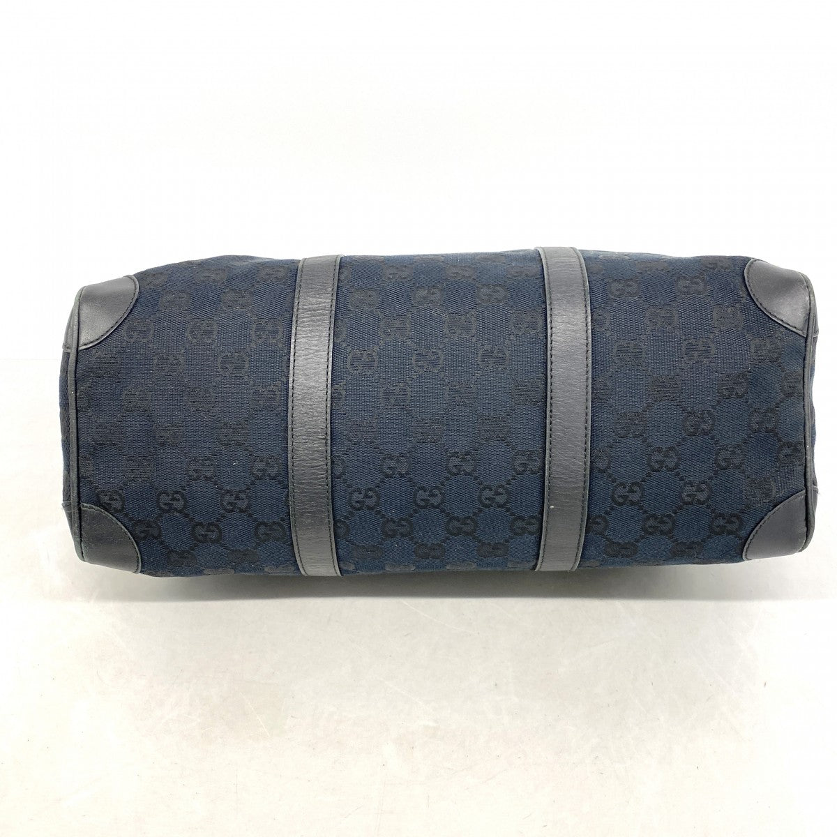 【6fc3497】グッチ ハンドバッグ GGキャンバス 000 0846 キャンバス ブラック シルバー金具【中古】レディース