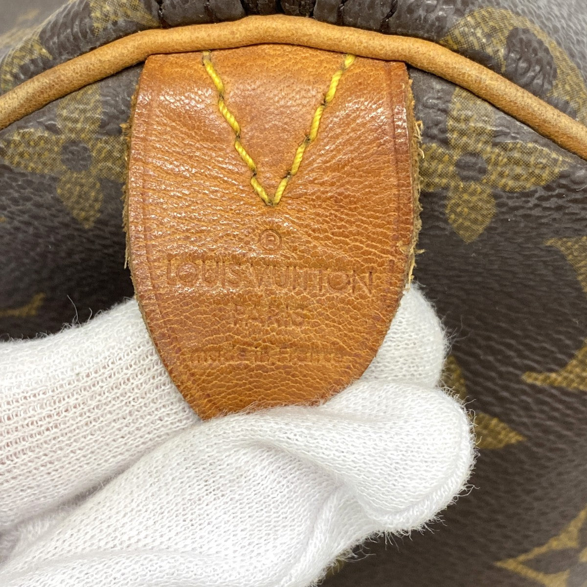 【6fc3500】ルイヴィトン ハンドバッグ モノグラム スピーディ30 M41108 ブラウン【中古】レディース