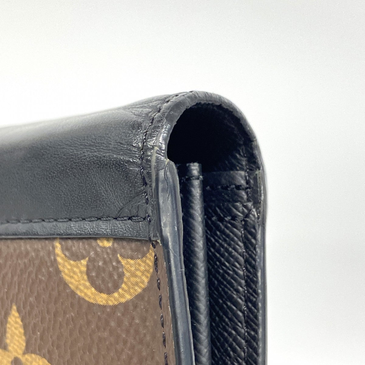 【6fc3504】ルイヴィトン 長財布 モノグラム・マカサー ポルトフォイユブラザ M69410 ブラウン【中古】メンズ