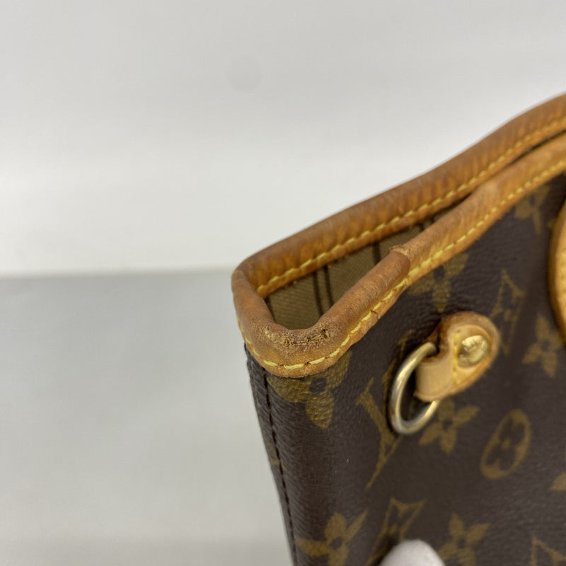【6fc3509】ルイヴィトン トートバッグ モノグラム ネヴァーフルPM M40155 ブラウン【中古】レディース