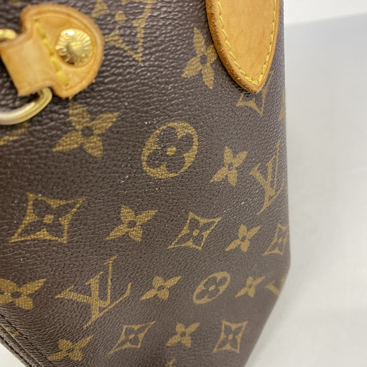 【6fc3509】ルイヴィトン トートバッグ モノグラム ネヴァーフルPM M40155 ブラウン【中古】レディース