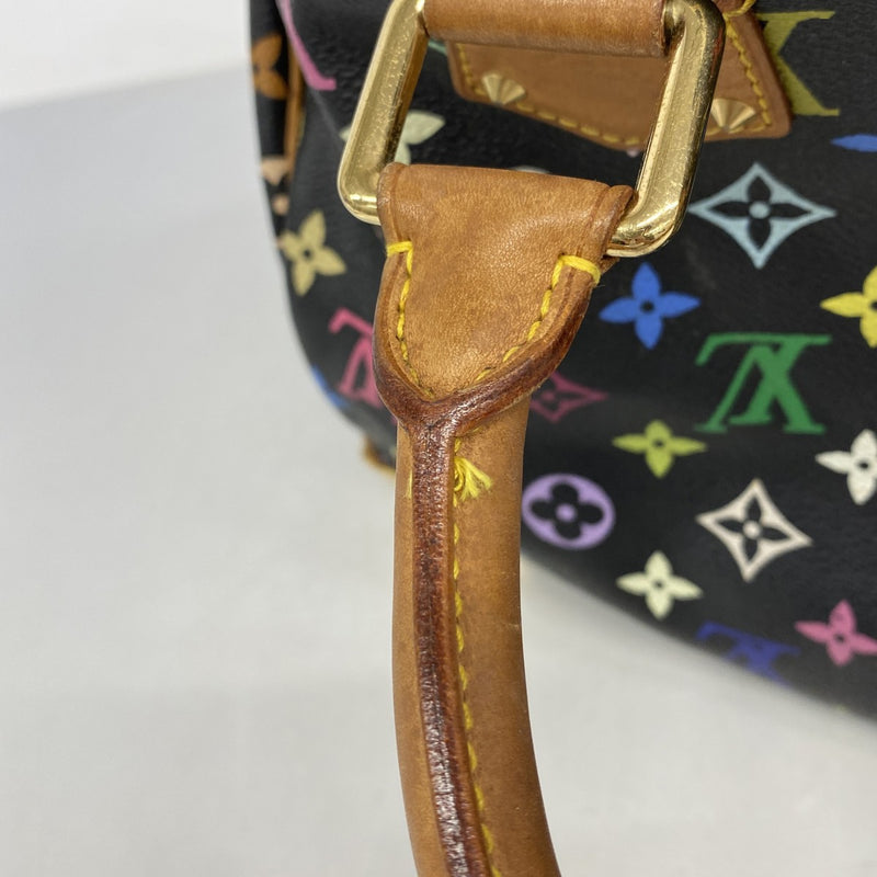 【6fc3512】ルイヴィトン ハンドバッグ モノグラム・マルチカラー スピーディ30 M92642 ノワール【中古】レディース