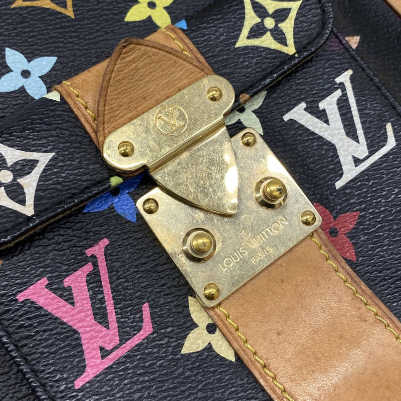 【6fc3512】ルイヴィトン ハンドバッグ モノグラム・マルチカラー スピーディ30 M92642 ノワール【中古】レディース