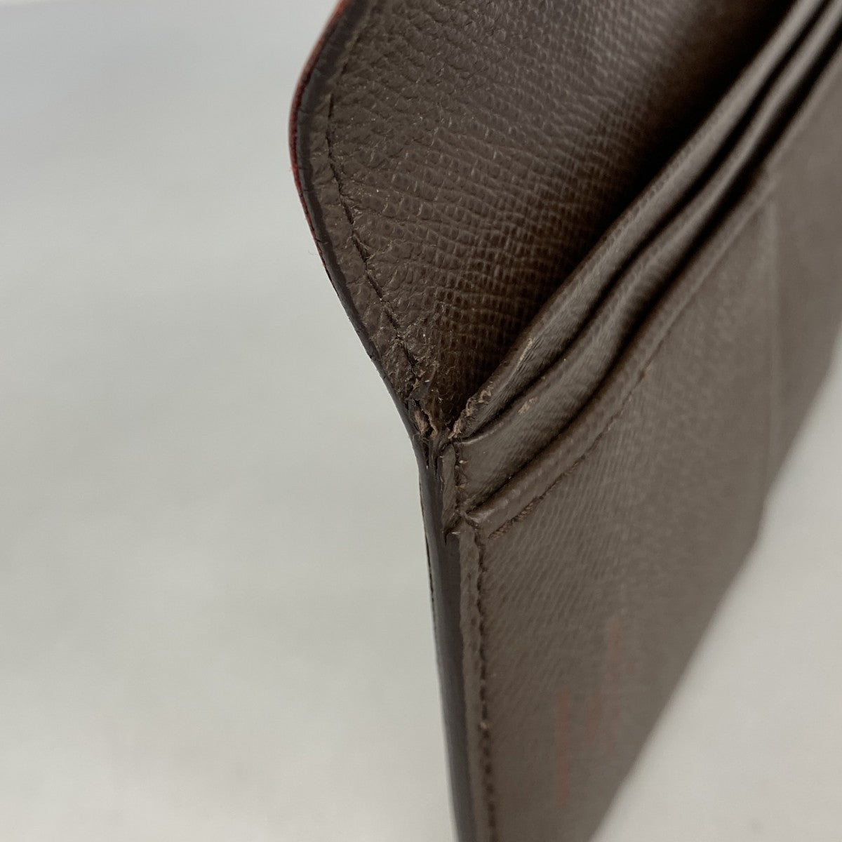 【6fc3513】ルイヴィトン 長財布 ダミエ ポルトフォイユブラザ N60017 エベヌ【中古】メンズ