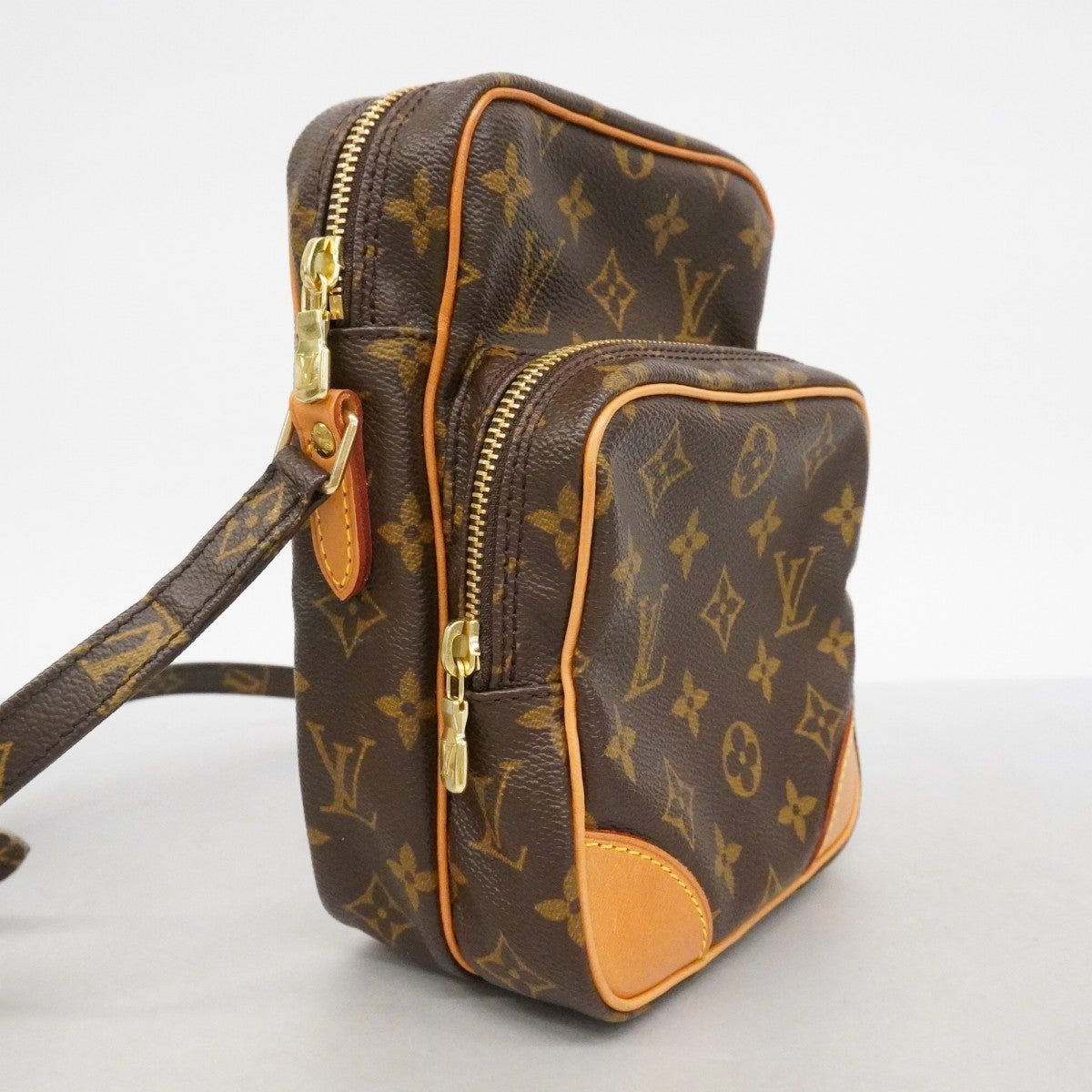 【6fc3518】ルイヴィトン ショルダーバッグ モノグラム アマゾン M45236 ブラウン【中古】レディース