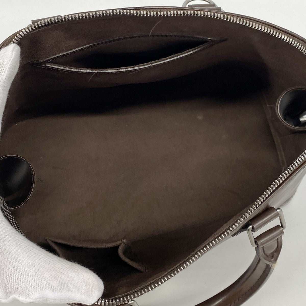 【6fc3532】ルイヴィトン ハンドバッグ エピ アルマ M5214D モカ【中古】レディース