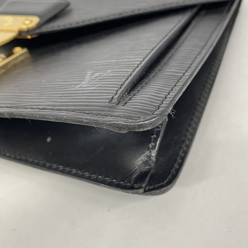 【6fc3533】 クラッチバッグ エピ セリエドラゴンヌ M52612 ノワール【中古】レディース