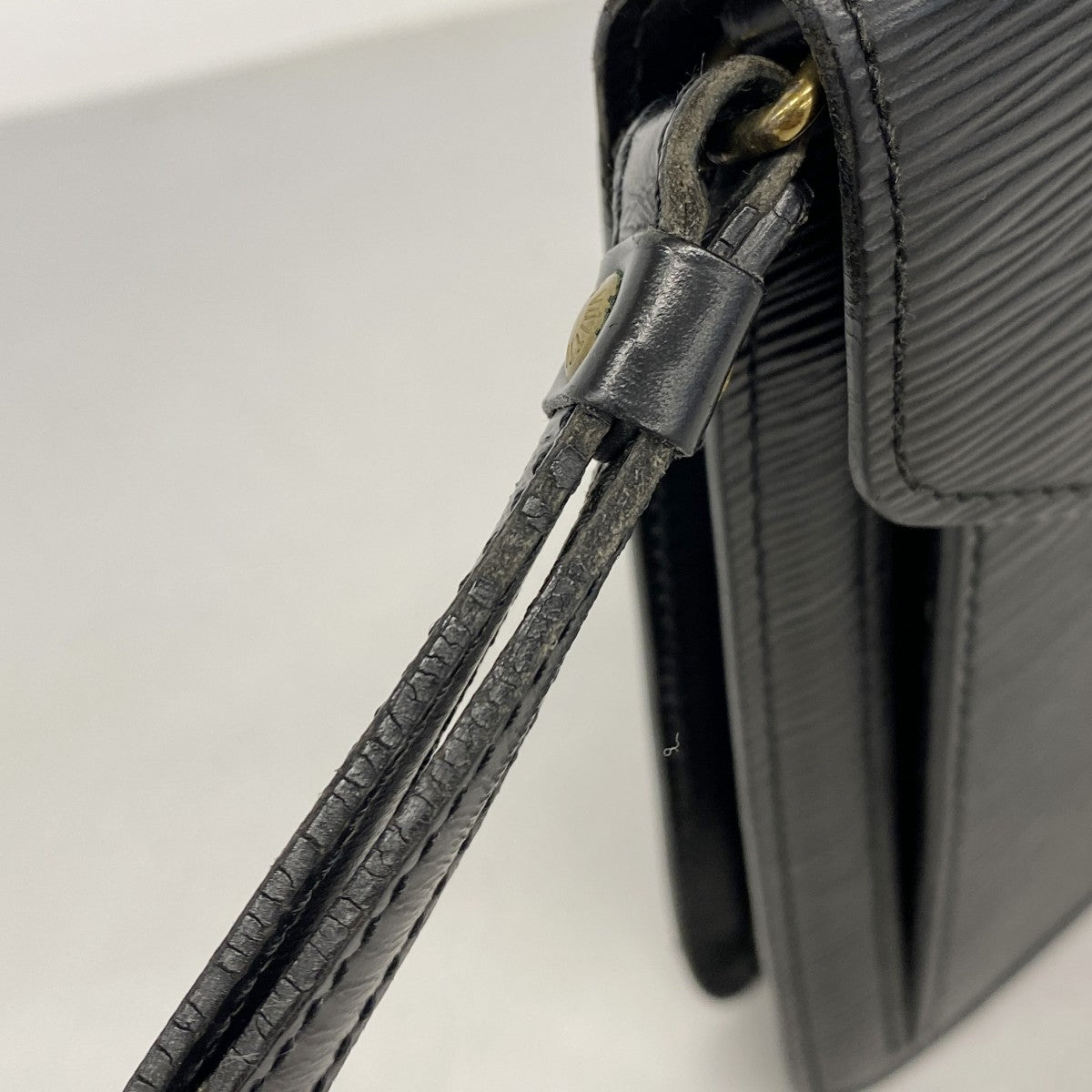 【6fc3533】 クラッチバッグ エピ セリエドラゴンヌ M52612 ノワール【中古】レディース
