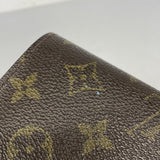 【6fc3546】ルイヴィトン 財布 モノグラム ポルトフォイユトレゾール M61736 ブラウン【中古】レディース