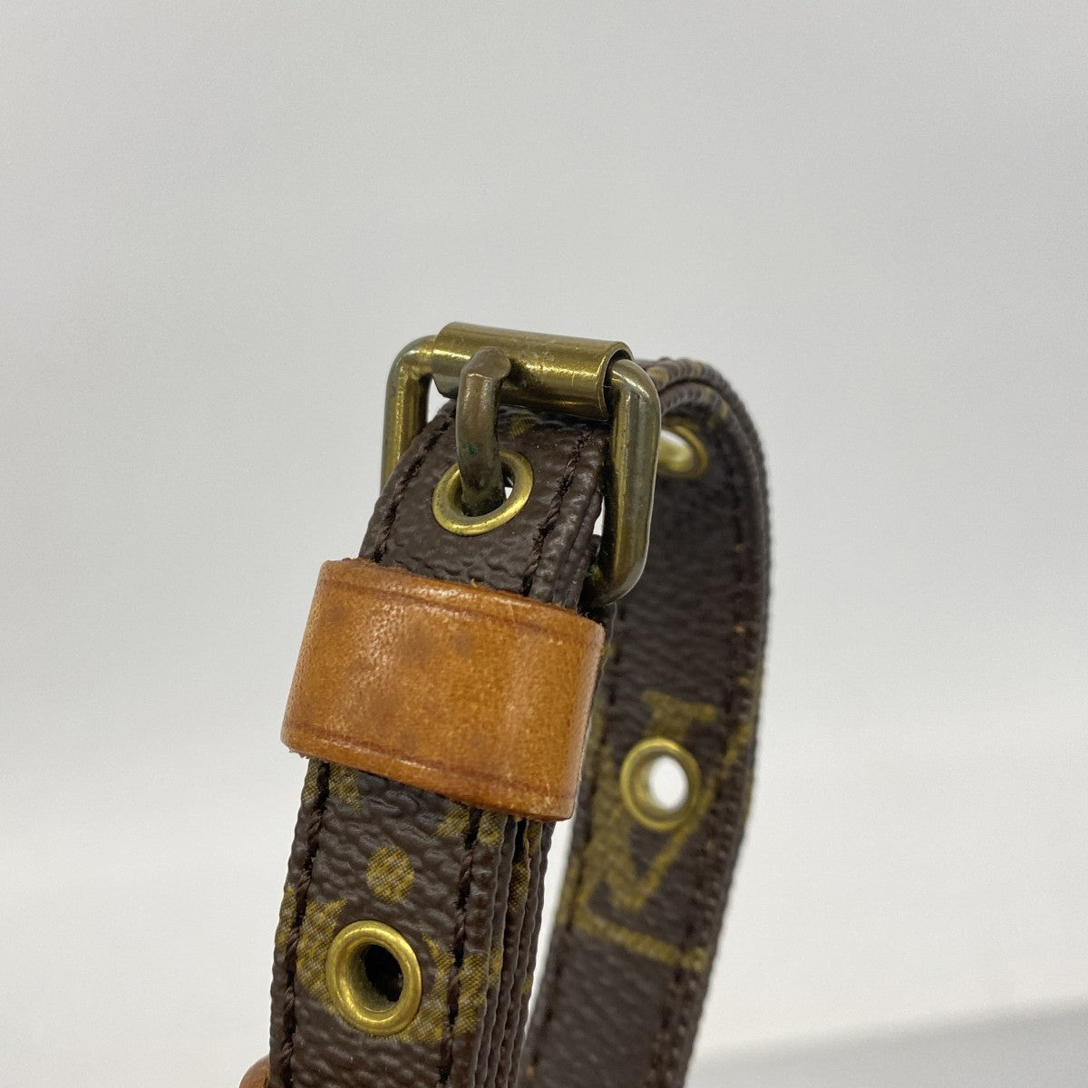 【6fc3569】ルイヴィトン ショルダーバッグ モノグラム ポシェットマルリーバンドリエール M51828 ブラウン【中古】レディース