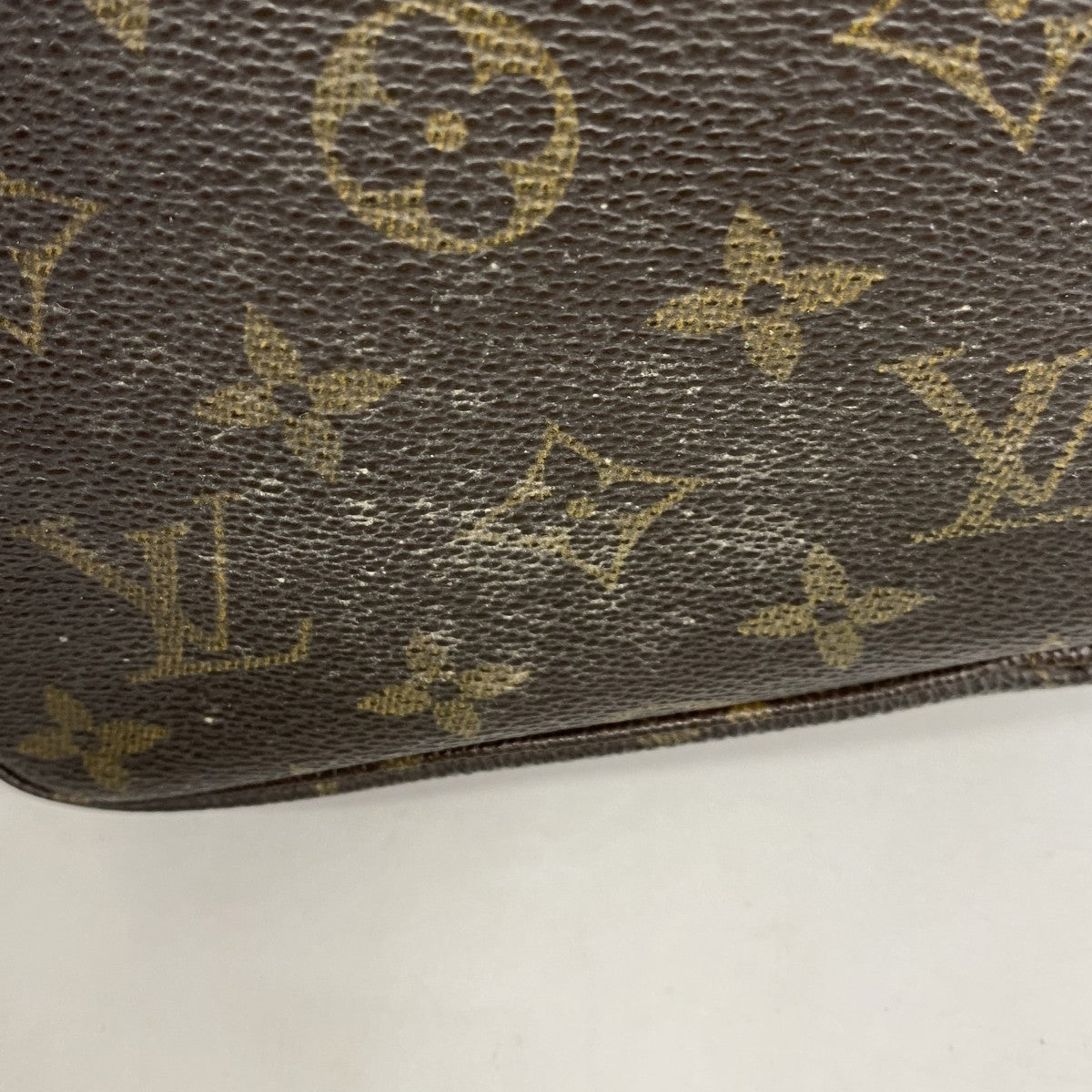 【6fc3571】ルイヴィトン ポーチ モノグラム トゥルーストワレット23 M47524 ブラウン【中古】レディース