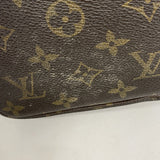 【6fc3571】ルイヴィトン ポーチ モノグラム トゥルーストワレット23 M47524 ブラウン【中古】レディース