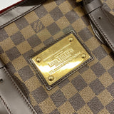 【6fc3572】ルイヴィトン トートバッグ ダミエ ハムステッドMM N51204 エベヌ【中古】レディース