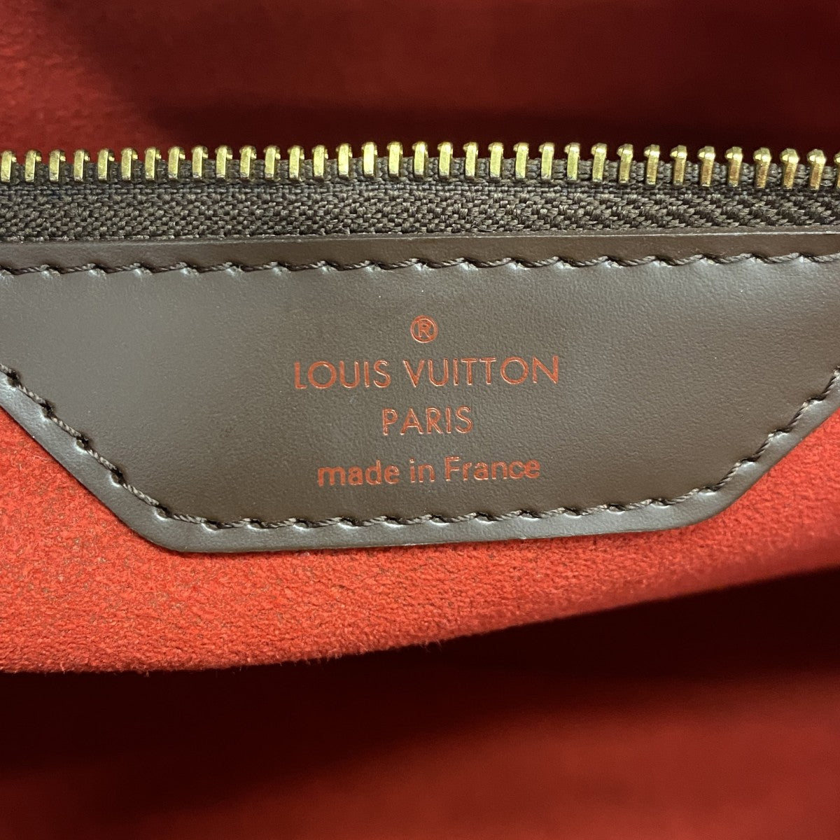 【6fc3572】ルイヴィトン トートバッグ ダミエ ハムステッドMM N51204 エベヌ【中古】レディース