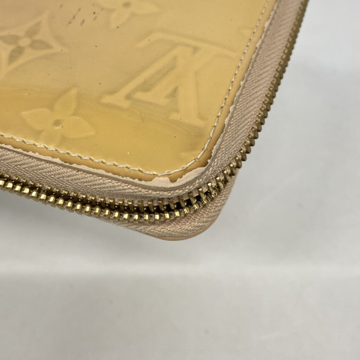 【6fc3574】ルイヴィトン 長財布 ヴェルニ ジッピーウォレット M91530 ローズフロランタン【中古】レディース