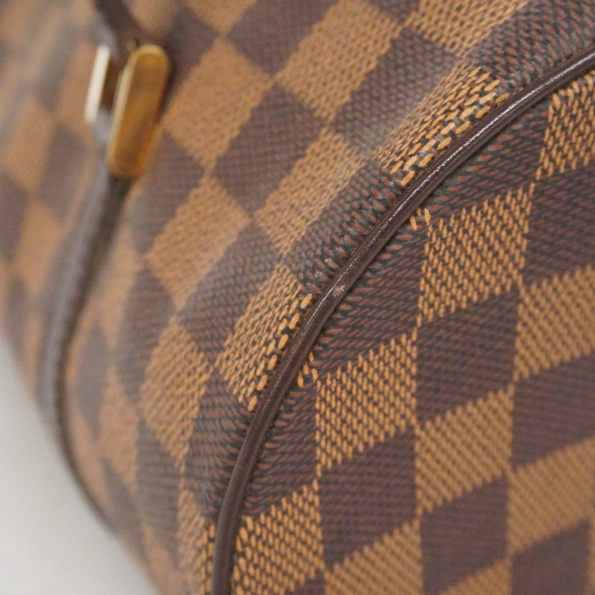 【6fc3580】ルイヴィトン ハンドバッグ ダミエ パピヨン30 N51303 エベヌ【中古】レディース