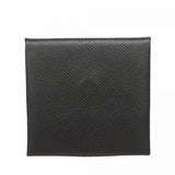 【6fc3614】エルメス コインケース バスティアヴェルソ ヴォーエプソン ブラック カノビ シルバー金具 Y刻印【中古】メンズ レディース ユニセックス