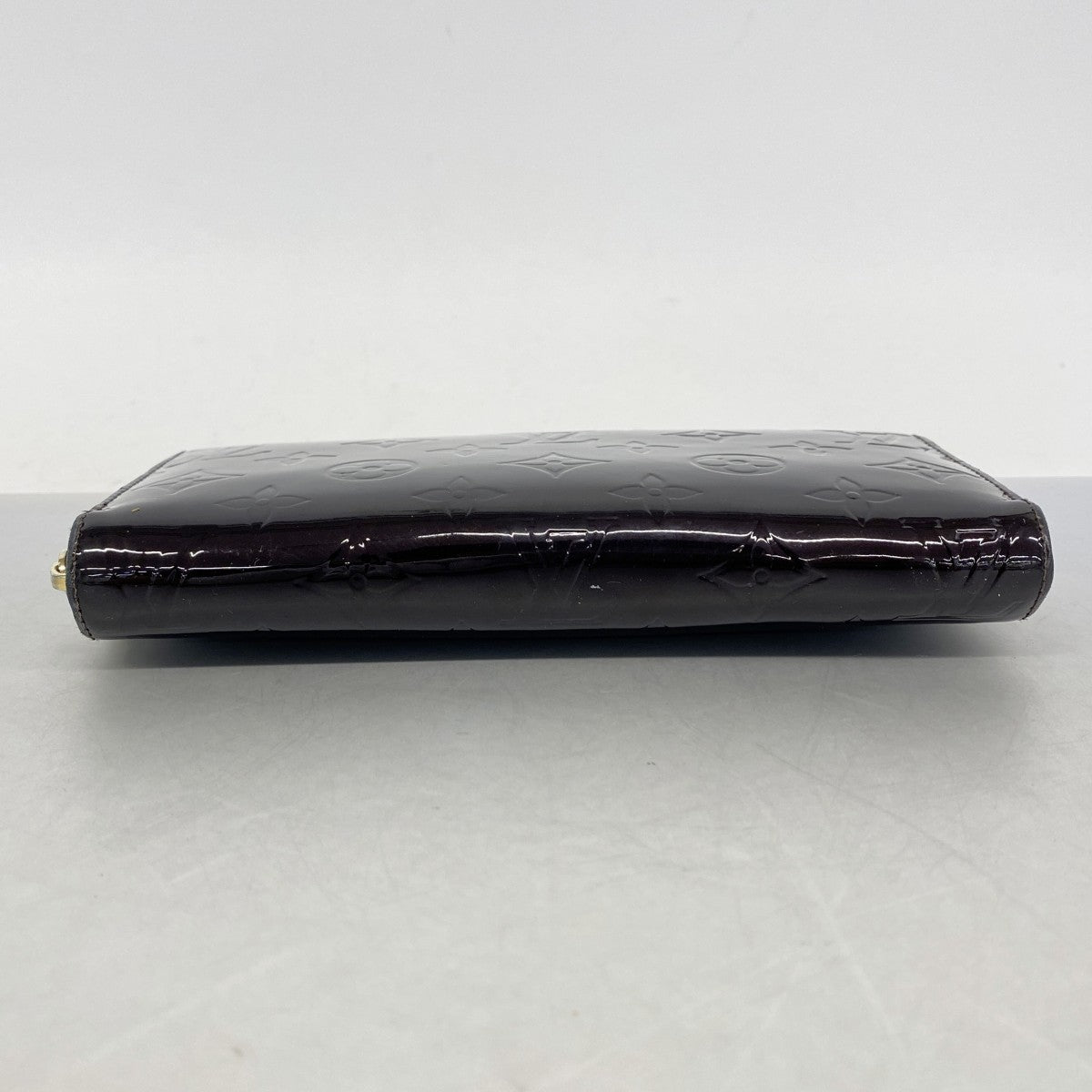 【6fc3631-k】ルイヴィトン 長財布 ヴェルニ ジッピーウォレット M93522 アマラント【中古】レディース