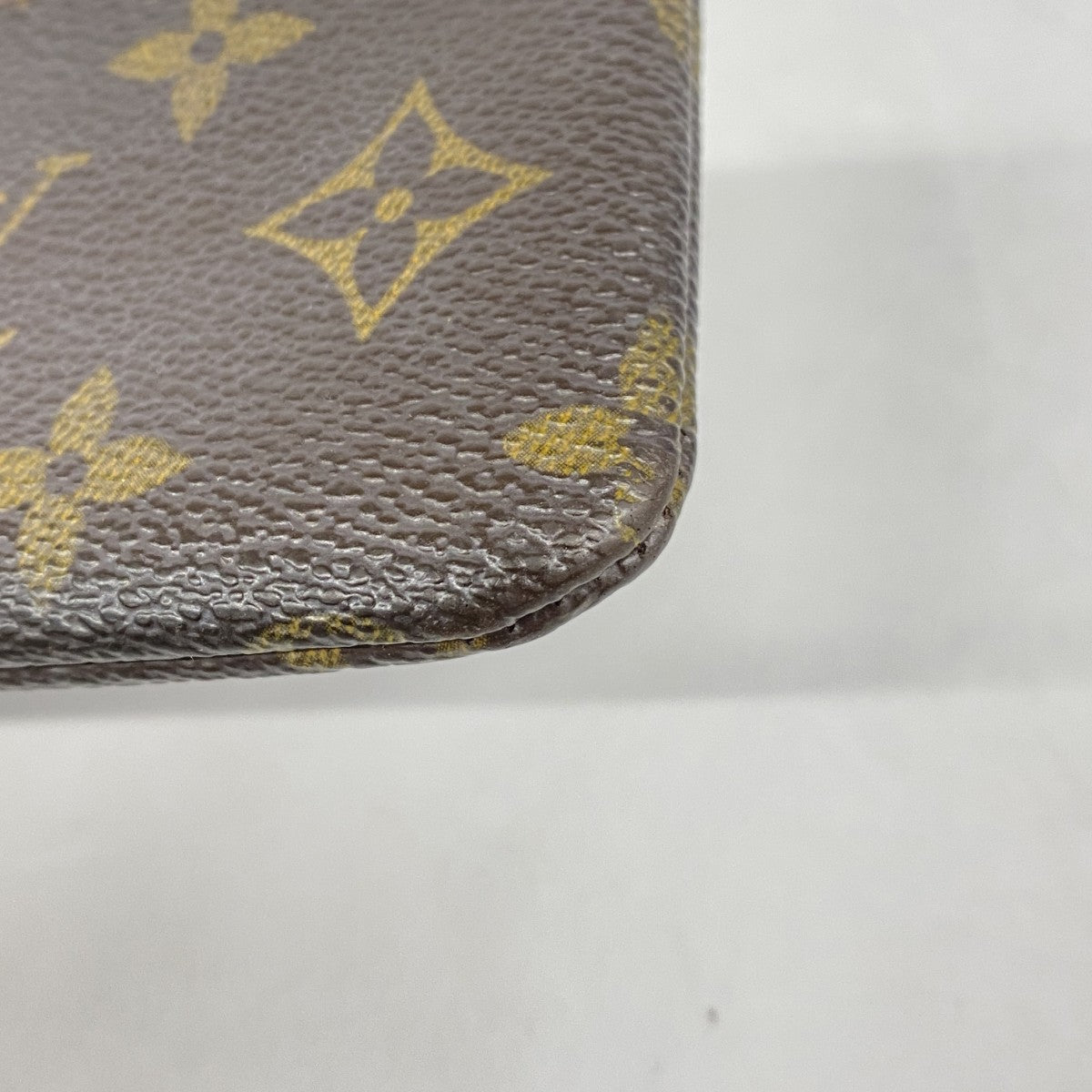 【6fc3633-k】ルイヴィトン コインケース モノグラム ポシェットクレ M62650 ブラウン【中古】メンズ レディース ユニセックス